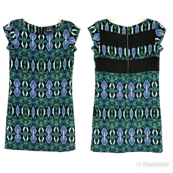 Sam Edelman Illusion Panel Shift Dress size S - Picture 2 of 7